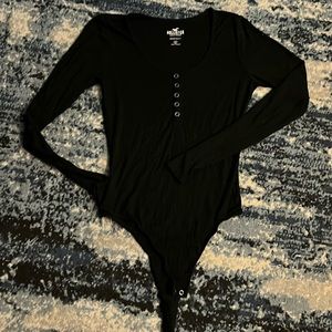 Excellent condition black Hollister body suit size small
